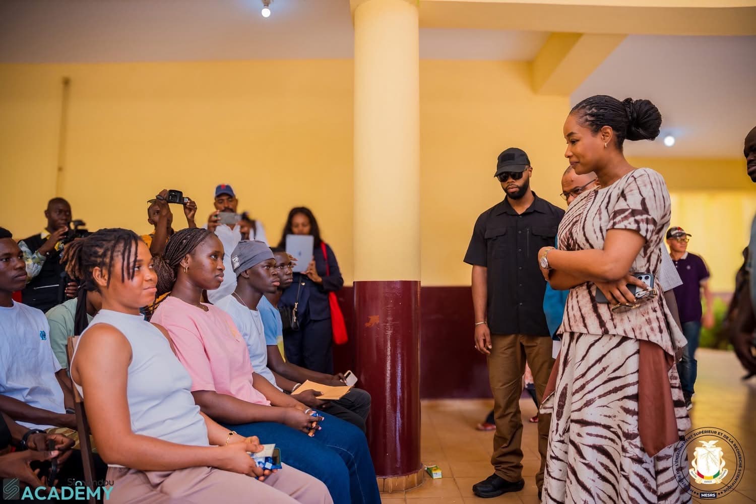 SESSION D'ORIENTATION 2026 : DJAMI DIALLO AU CONTACT DES BACHELIERS ET DES EQUIPES MOBILISEES