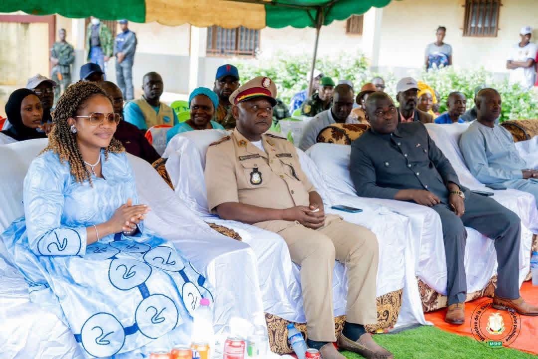 Région sanitaire de N'zérékoré : inauguration du Centre de Santé Amélioré de Diecké