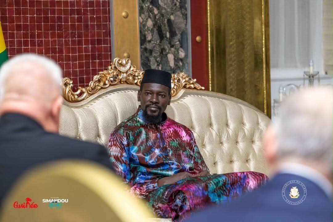 Simandou 2040 : le Chef de l'Etat, S.E Mamadi DOUMBOUYA, reçoit une délégation de RUSAL conduite par l'Ambassadeur de la Fédération de Russie en Guinée