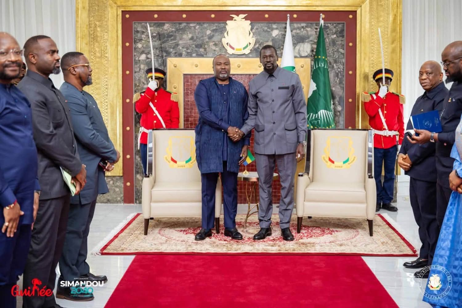 🇬🇳 l 🇬🇦 Palais Mohammed V : la Guinée renforce son rayonnement diplomatique avec l'accréditation de dix nouveaux ambassadeurs